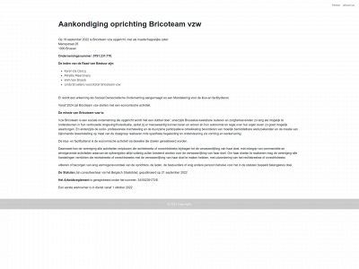 vzwbricoteam.brussels snapshot