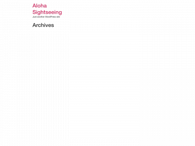 alohasightseeingllc.com snapshot