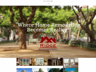 ridgeremodelinganddesign.com snapshot