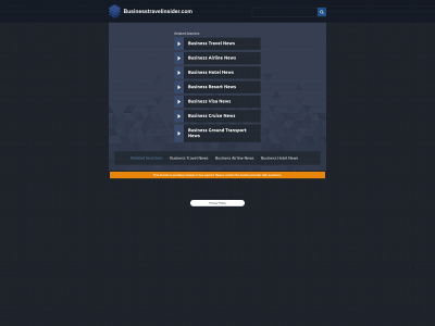 businesstravelinsider.com snapshot