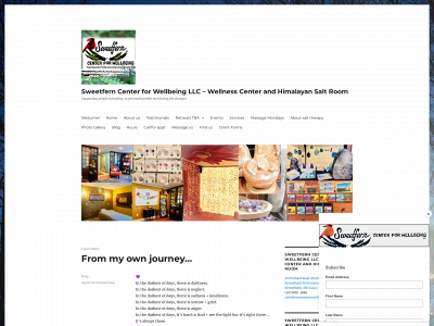 sweetfernhealing.com snapshot