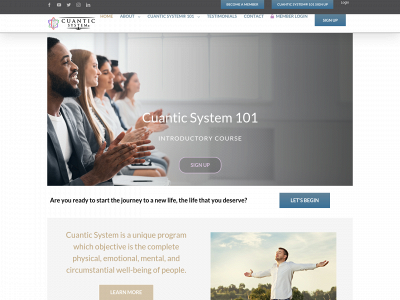 cuanticsystem.com snapshot