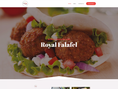 royal-falafel.com snapshot