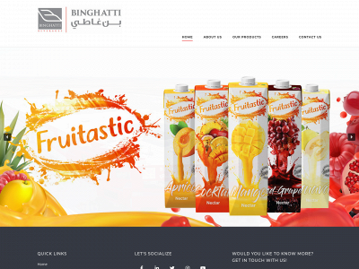 binghattibeverages.com snapshot