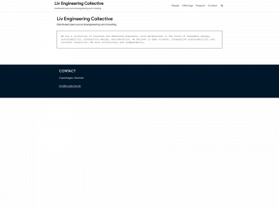 livcollective.dk snapshot