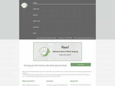 pearladmin.co.uk snapshot
