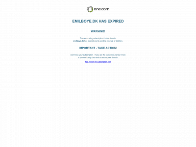 emilboye.dk snapshot