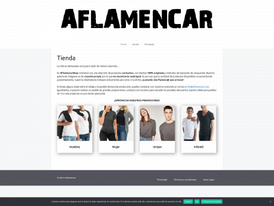 aflamencar.com snapshot