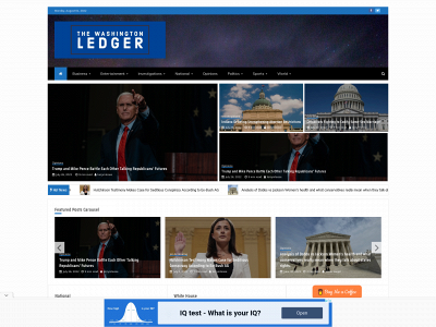 twashingtonledger.com snapshot