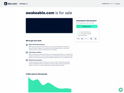 awakeable.com snapshot