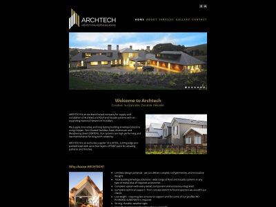 www.archtech.co.nz snapshot