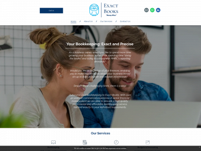 exactbooks.co.uk snapshot