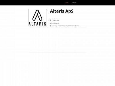 altaris.dk snapshot