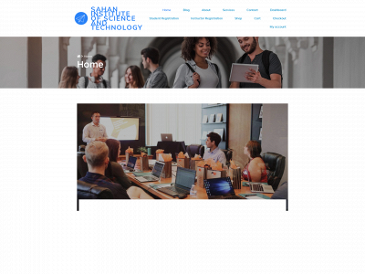 sahaninstitute.com snapshot