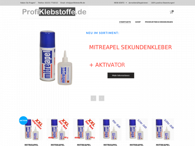 www.profiklebstoffe.de snapshot