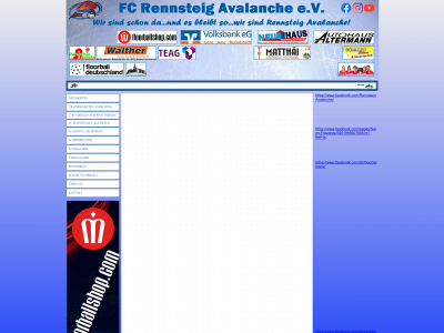 fcrennsteigavalanche.de snapshot