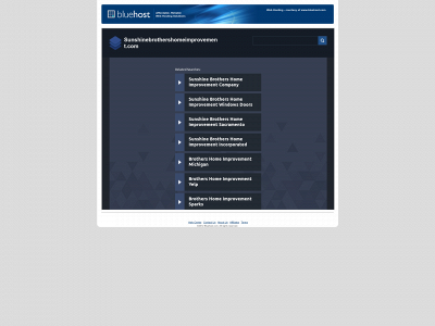 sunshinebrothershomeimprovement.com snapshot