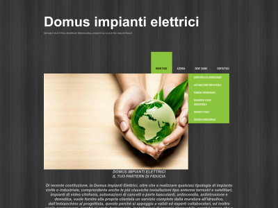 domusimpiantielettrici.it snapshot