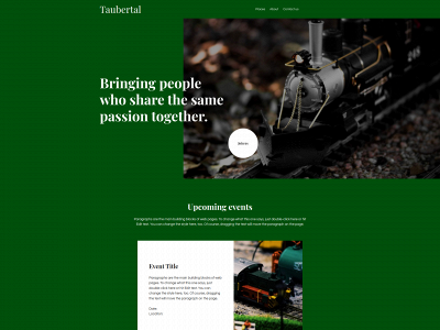 taubertal.org snapshot