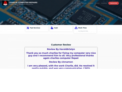 charliecomputerrepairs.com snapshot