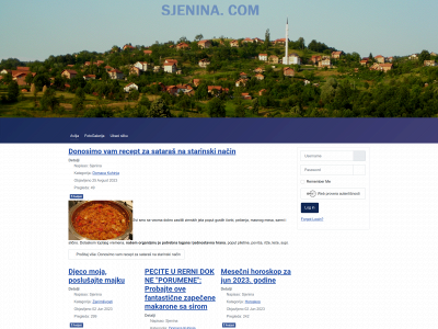 sjenina.com snapshot
