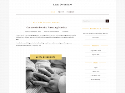lauradevonshire.com snapshot