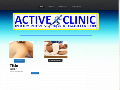 theactiveclinic.com snapshot