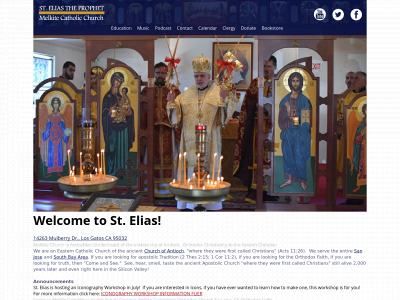 steliasmelkite.org snapshot