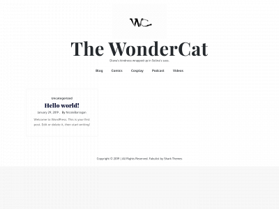 the-wondercat.com snapshot