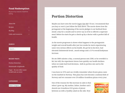 foodredemption.com snapshot