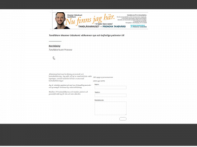 tandlakaremuamer.se snapshot