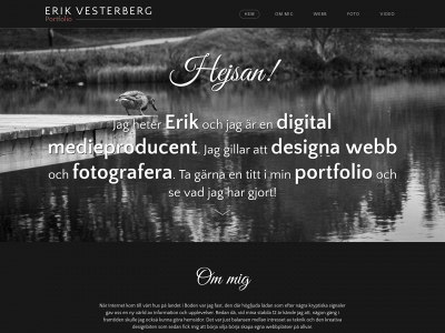 erikvesterberg.com snapshot