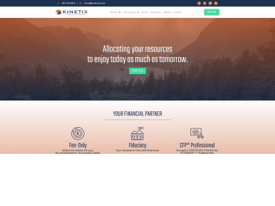 kinetixfp.com snapshot
