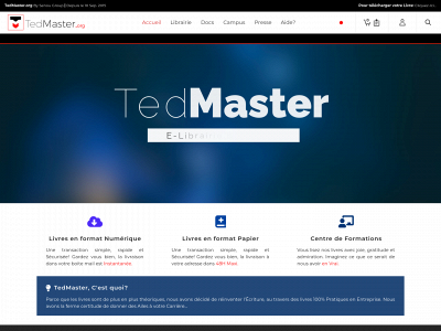 tedmaster.org snapshot