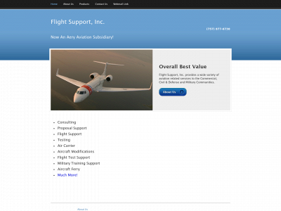 flightsupportinc.com snapshot