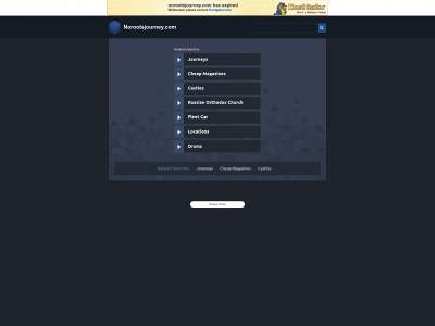norootsjourney.com snapshot