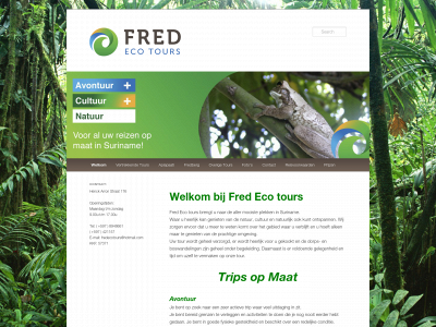 fredecotours.com snapshot