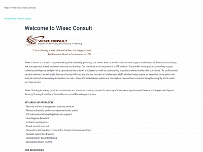 wisec.dk snapshot