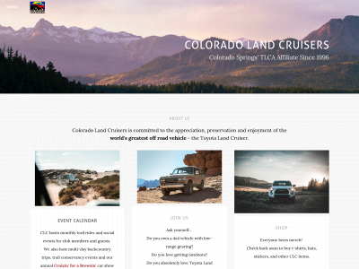 cospringslandcruisers.com snapshot