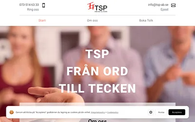 tsp-ab.se snapshot