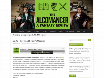 thealcomancerpodcast.com snapshot