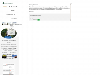 konradbend.com snapshot
