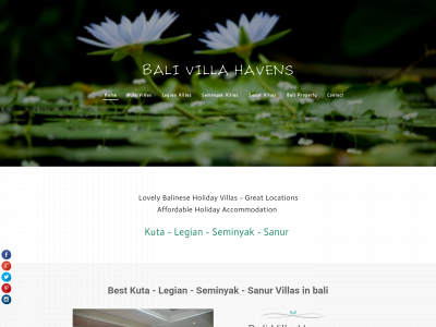 www.balivillahavens.com snapshot