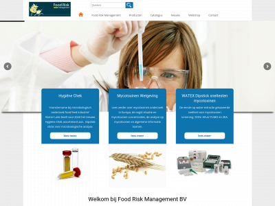 foodriskmanagement.com snapshot