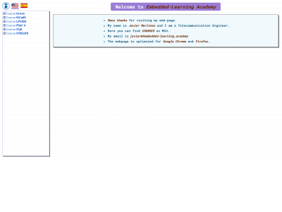 embedded-learning.academy snapshot