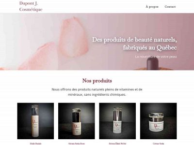 dupontjcosmetique.com snapshot