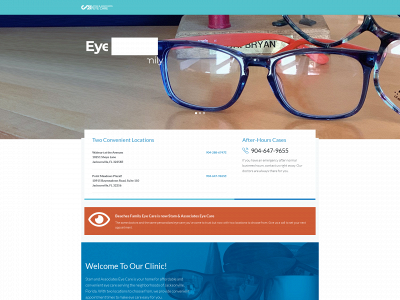 beachesfamilyeyecare.com snapshot