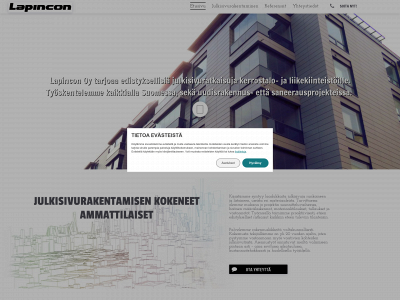 lapincon.fi snapshot