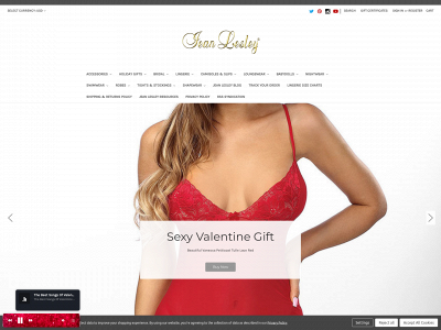 lingeriebyjeanlesley.com snapshot