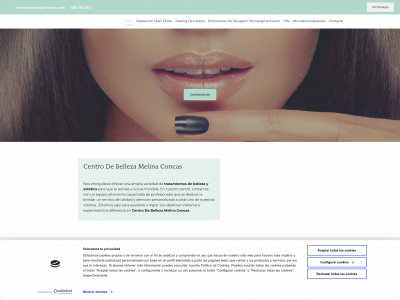 centrodebellezamelinaconcas.com snapshot